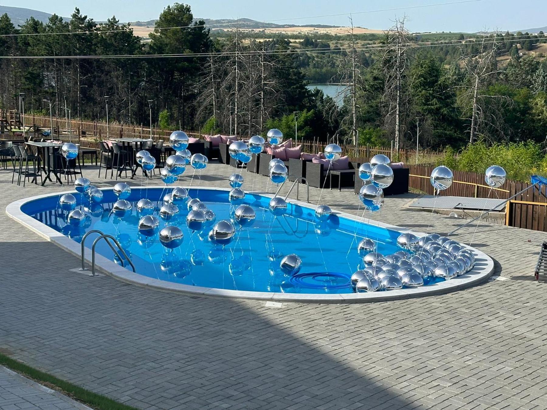 Eco Camp Lake Mladost Veles Eksteriør billede